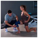 Image shows ARTZT thepro Flossband, 3 m x 5 cm, aqua