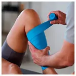 Image shows ARTZT thepro Flossband, 5 m x 5 cm, blue