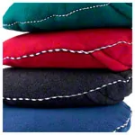 Image shows Dinki neck pillow with cover, 35x30 cm