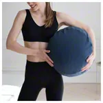 Meditation cushion with spelt husk,  40 cm incl. cover