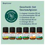 Image shows Spitzner Sauna infusion set Sinnesreise, 6 bottles, 30 ml each
