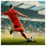 Derbystar soccer ball set, 10x Bundesliga Brillant APS v23, size 5, incl. ball bag