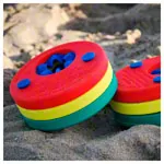 Dolphin swimming discs up to 60 kg, pair, 2x3 discs