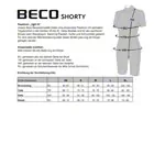 BECO ladies wetsuit, shorty, one-piece suit
