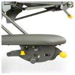 Lojer Kinos X5 wheel automatic & rotary, LxWxH 203x65x46-95 cm, carbon