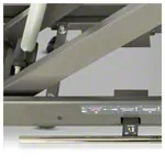 Lojer Kinos X5 wheel automatic & rotary, LxWxH 203x65x46-95 cm, carbon