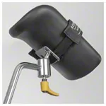 Lojer Leg Rest with Black Upholstery