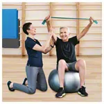 Image shows Thera-Band, special offer: 45.5 m roll, hard, green + 5.5 m roll, hard, green for FREE!