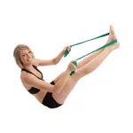 Image shows Thera-Band, special offer: 45.5 m roll, hard, green + 5.5 m roll, hard, green for FREE!