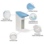 Disinfectant dispenser set Euro dispenser Safety plus, incl. 2x Sterillium Pure 1 l