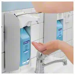 Disinfectant dispenser set Euro dispenser 1 with arm lever, incl. 2x Sterillium Pure 500ml