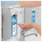 Disinfectant dispenser set Eurospender 1 with arm lever, 2xSterillium Gel Pure 500ml