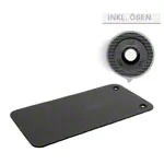 AIREX gymnastic mat Fitline Studio 100 incl. eyelets, LxWxH 100x50x1 cm