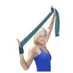 Product image: ARTZT vitality latex-free exercise band, 2.5 x 11.5 cm, thick, green