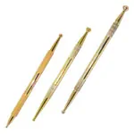 Acupressure pen set, 3 pcs, 13 cm,  2.5 / 4.5 mm +  3 / 6 mm, 15 cm,  4 / 7 mm