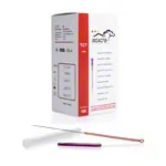 Acupuncture needles with copper spiral handle, 0.25x40 mm