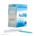 Acupuncture needles with plastic handle, 0.20x15 mm, 100 pieces