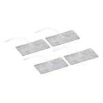 Adhesive electrodes, 5x10 cm, 4 pieces