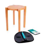 Alonea Pelvic Tool Home with wooden gymnastics chair