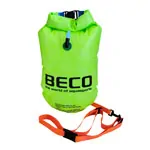 BECO inflatable swimming buoy and drybag