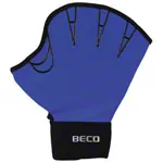 BECO neoprene gloves with finger hole, size L, pair, blue