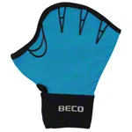 BECO neoprene gloves with finger hole, size S, pair, turquoise