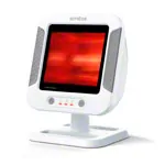 Image shows BEURER IL 60 infrared radiant heater with time stop, 300 watts