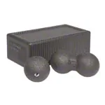 BLACKROLL block set, 3-part., 1 blackroll block, 1 blackroll ball DUO, 1 blackroll ball  8 cm