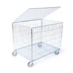 Image shows Ball Carts Standard with lid, 2-pcs., 296.5 L, movable