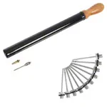 Image shows Ball pump,  28 mm x 38 cm incl. Needle valve set, 10 pieces