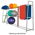 Ball rack incl. extension module, 405x62x180 cm, 2-pcs.