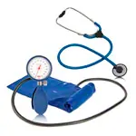 Product image: Boso Upper Arm Blood Pressure Monitor Clinicus incl. Flat Head Stethoscope Plano