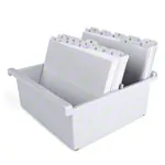 Image shows Card index set, 202-pcs., made of plastic max. 800 cards (A5) incl. 200 flashcards & register,