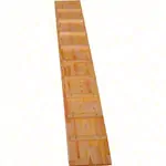 Chicken ladder for wall bars with 9 bars, LxW 240x35 cm