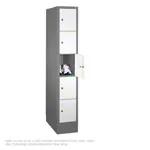 Compartment cabinet with 5 drawers, HxWxD 185x30x50 cm