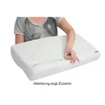 Cover for ViscoLine neck support pillows, anatomical shape, white