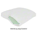 Cover for Viscoline travel pillow, Rectangle shape, white