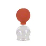 Cupping glass with ball,  6.5 cm