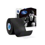 Image shows CureTape Sports, 5 m x 5 cm, waterproof, black