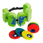 Dolphin swimming discs up to 60 kg, pair, 2x3 discs incl. BECO swimming belt