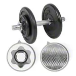 Dumbbell-set, 15 kg, 5-pcs.