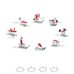 Product image: ERGO-FIT back circle Torso Line-Set, 8-pcs.