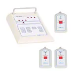 Emergency call system receiving unit medi-call 06, 6 channels incl. 3 transmitters