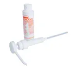 Filling pump for ultrasound gel incl. 250 ml dosing bottle for 5 and 10 liter canister