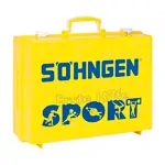 First aid suitcase Multisport according to DIN 13157,  incl. Wall mount