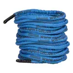 Fitness cable Battle Rope coated,  3 cm x 30 m, blue, 10,5 kg
