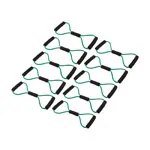 Fitness toner, medium, green, set of 10