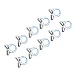 Fitness tube, extra thick, blue, set of 10