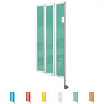 Folding wall flexible, 3-bladed, HxB 165x90 cm