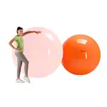 GYMNIC Mega ball,  150 cm orange,